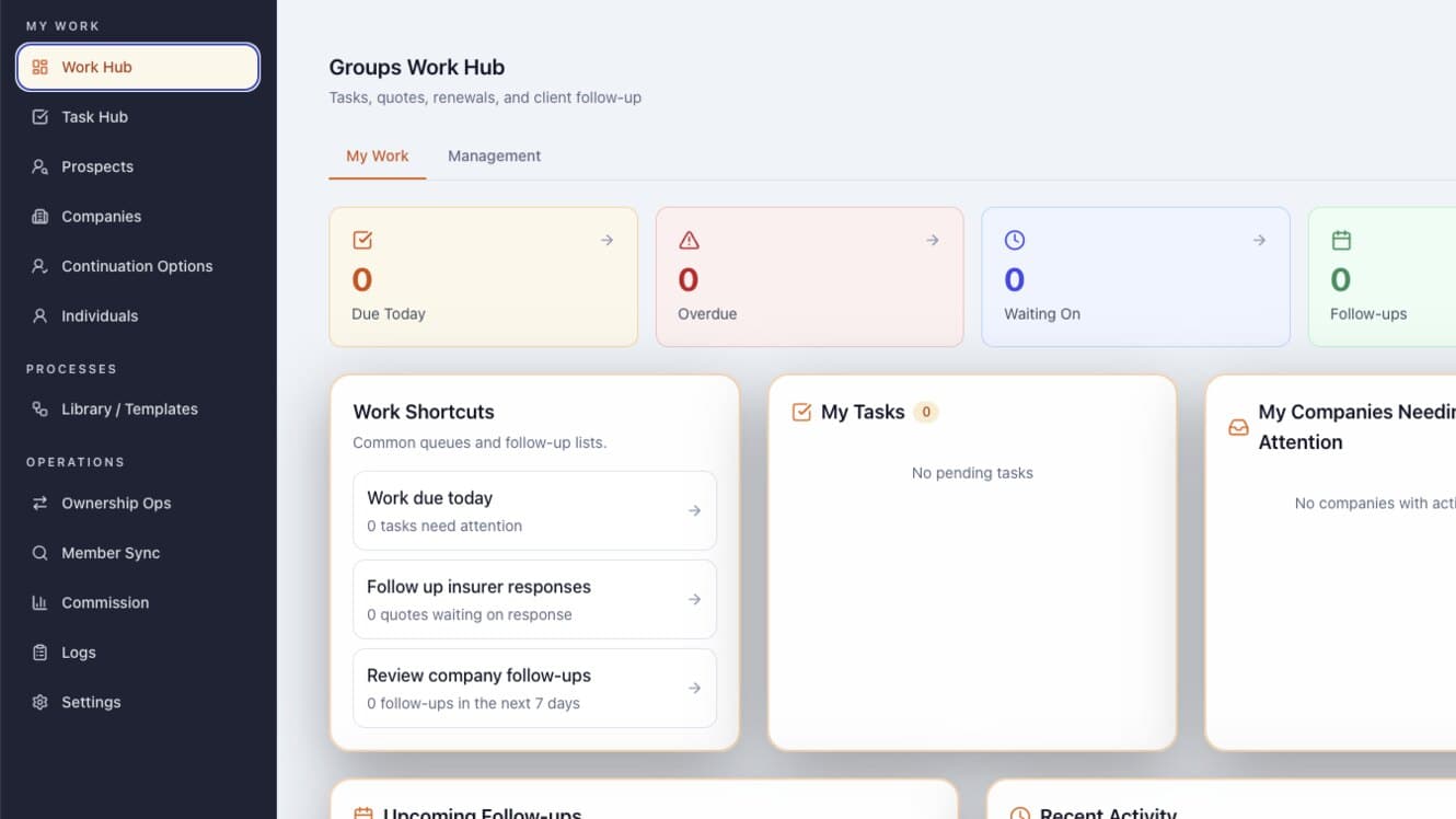 Corporate Intranet System project preview